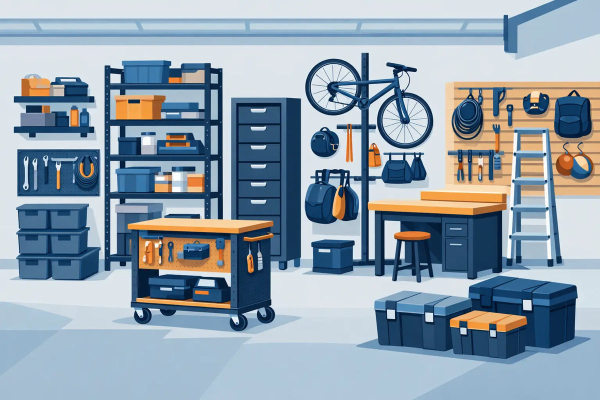 7 Garage Cabinet Alternatives That Work Harder