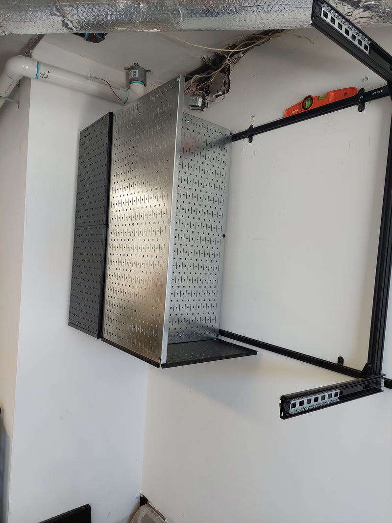 Neighbor's Garage — 4 TroveBlade Caches, Wall Control Pegboard