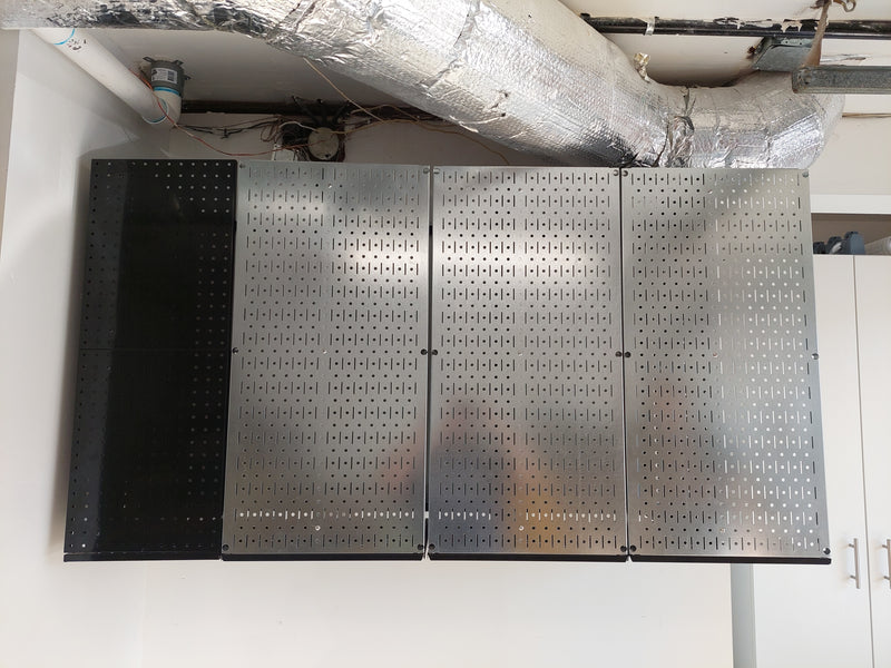 Neighbor's Garage — 4 TroveBlade Caches, Wall Control Pegboard