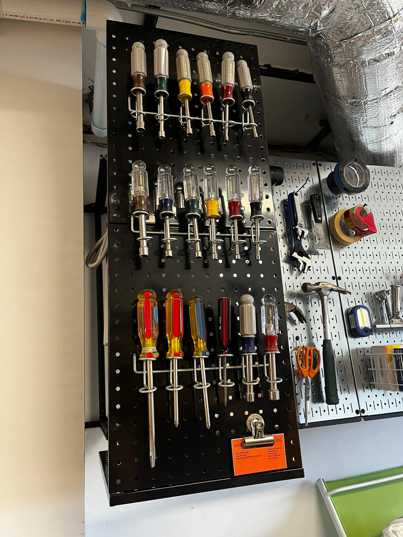 Neighbor's Garage — 4 TroveBlade Caches, Wall Control Pegboard